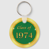 Goedkope Groen en Goud, Klasse van 1974, Favoriete Sleutelhanger (Achterkant)