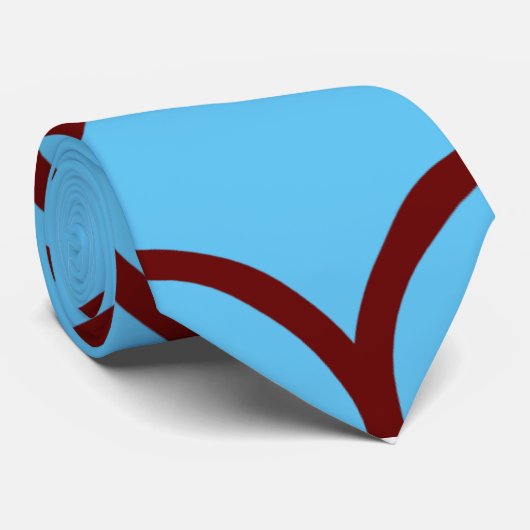 goedkope gunst oceaan vibes zeemeermin stropdas (Opgerold)