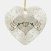 Goedkope Huwelijkscadeaus, Bruiloft Ornament (Achterkant)