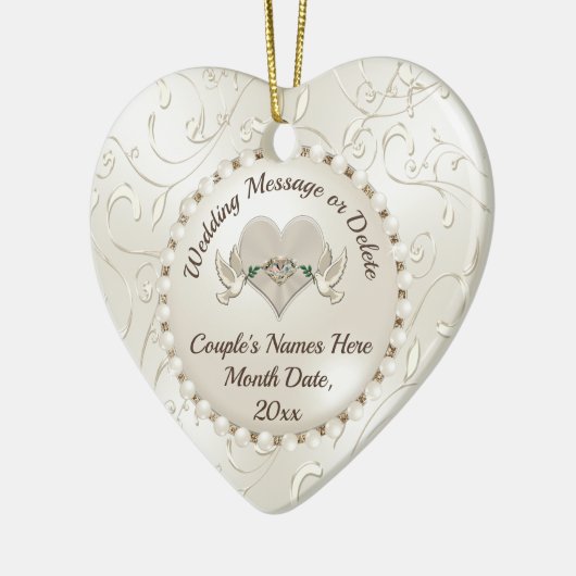 Goedkope Huwelijkscadeaus, Bruiloft Ornament (Links)