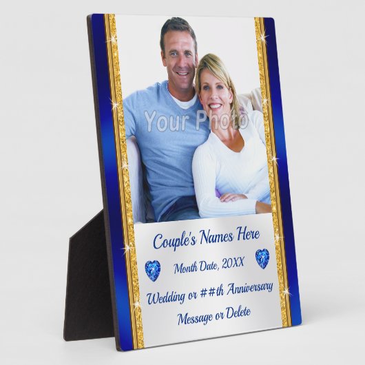 goedkope Huwelijkscadeaus voor het tweede huwelijk Fotoplaat (Zijkant)