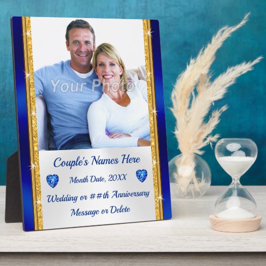 goedkope Huwelijkscadeaus voor het tweede huwelijk Fotoplaat (Zijkant)
