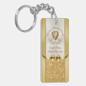 Goedkope huwelijksgeschenk ideeën, douche, Jubileu Sleutelhanger (Voorkant Links)