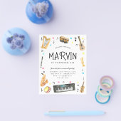 Goedkope Instrument Schattigee muzieknoten Muziek  Flyer (Enkel)