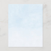 Goedkope jongen olifant ballonnen 1e verjaardag flyer (Achterkant)