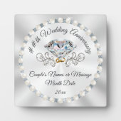 Goedkope jubileumcadeaus voor ouders, huwelijkscad fotoplaat (Voorkant)