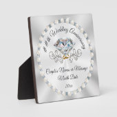 Goedkope jubileumcadeaus voor ouders, huwelijkscad fotoplaat (Voorkant)