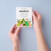 Goedkope Jurassic Mountain Oerwoud Dinosaurus Verj Flyer (Hand)