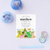 Goedkope Jurassic Mountain Oerwoud Dinosaurus Verj Flyer (Enkel)