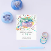 Goedkope Jurk voor een Mess Kinder Kunst Schilderi Flyer (Enkel)