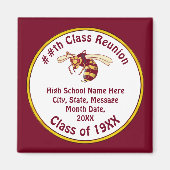 Goedkope klasse Reunion Gift Ideeën Magnets Magneet (Voorkant)