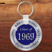 Goedkope Klasse van 1969 High School Reunion Gifts Sleutelhanger (Voorkant)