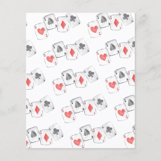 Goedkope Magician Rabbit Wand Magic Show Verjaarda Flyer (Achterkant)