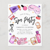 Goedkope Make-up pyjama meisjes Slumber Spa Verjaa Flyer (Voorkant)