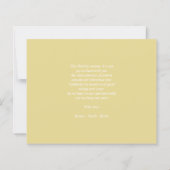 Goedkope minialistische gouden kerstfoto. (Achterkant)