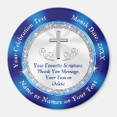 Goedkope mooie, Christelijke Souvenirs, Christelij Magneet (Voorkant)