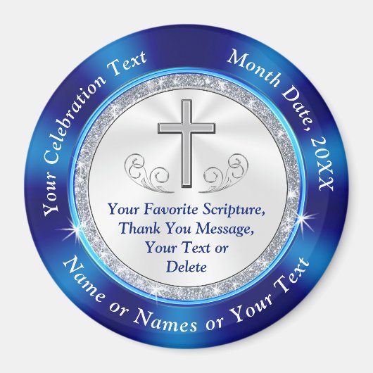 Goedkope mooie, Christelijke Souvenirs, Christelij Magneet (Voorkant)