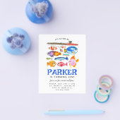 Goedkope O-Fish-al Reel Fun Gone Vist Verjaardag Flyer (Enkel)