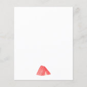 Goedkope ONE Happy Camper Forest Camping 1e Verjaa Flyer (Achterkant)