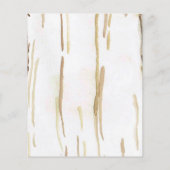 Goedkope One Happy Camper Woodland Beer 1e Verjaar Flyer (Achterkant)