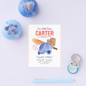 Goedkope Onze kleine Rookie Helm Honkbal Verjaarda Flyer (Enkel)