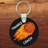 Goedkope Op Maat Gemaakte Coach Cadeau-ideeën Bask Sleutelhanger (Achterkant)