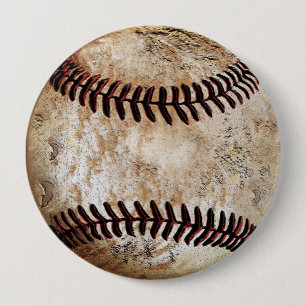 GOEDKOPE Oude Baseball Spelden Koop 1 of in BULK Ronde Button 4,0 Cm