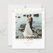 Goedkope Passen getrouwd eerste kerstsnowflakes Fo (Voorkant)