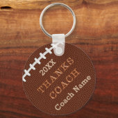 Goedkope persoonlijke Football Coach Cadeauideeën Sleutelhanger (Voorkant)