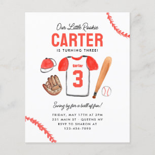 Goedkope Rookie van het Jaar Honkbal Shirt Verjaar Flyer