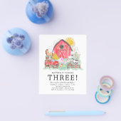 Goedkope Rustieke Barnyard Dieren Kinder Boerderij Flyer (Enkel)