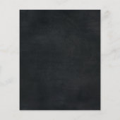 Goedkope rustieke krijtbord blauwe ballon 15e verj flyer (Achterkant)