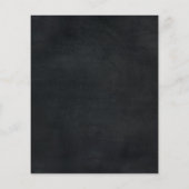 Goedkope rustieke krijtbord blauwe ballon 16e verj flyer (Achterkant)