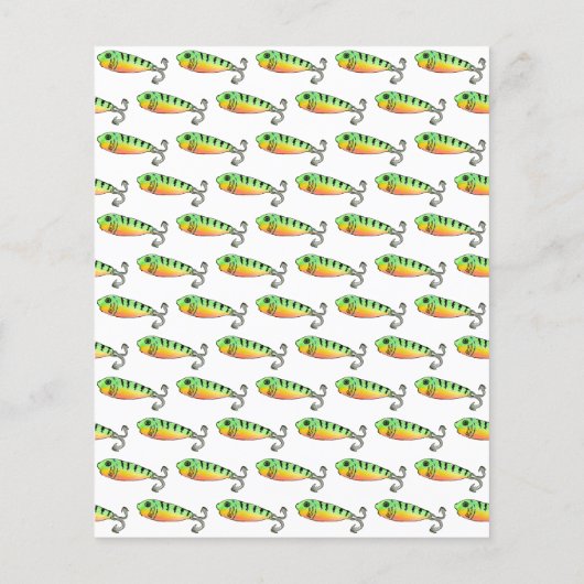 Goedkope Rustieke O-Fish-al Reel Fun Gevist Verjaa Flyer (Achterkant)