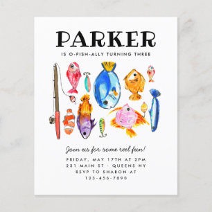 Goedkope Rustieke O-Fish-al Reel Fun Gevist Verjaa Flyer