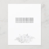 Goedkope Sage Groene Jurk Mis Quince Quinceañera Flyer (Achterkant)