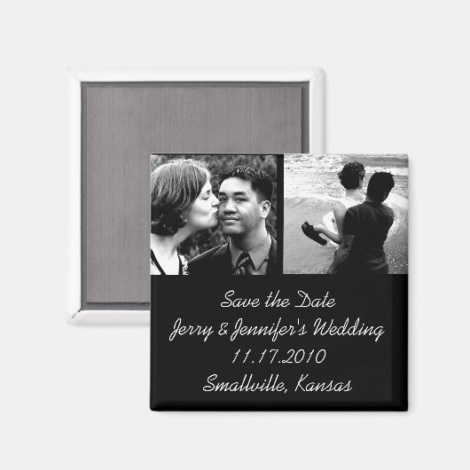 Goedkope Save the Date Magneten (Voorkant / Achterkant)