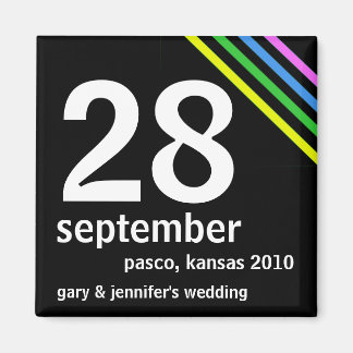 Goedkope Save the Date Wedding Magnet