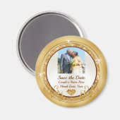 Goedkope Save the Dates, Save the Date fotomagneet Magneet (Voorkant / Achterkant)