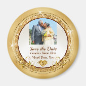 Goedkope Save the Dates, Save the Date fotomagneet Magneet (Voorkant)