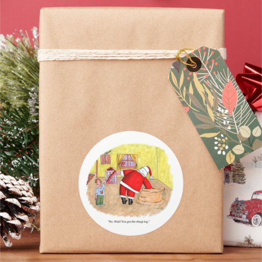 Goedkope Speelgoed grote ronde stickers (Feestdagen)