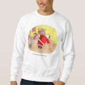 Goedkope Speelgoed mannen witte sweatshirt (Voorkant)