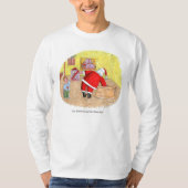 Goedkope Speelgoed mannen witte T-shirt met lange  (Voorkant)