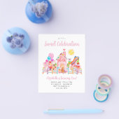 Goedkope Sweet Celebration Candyland Kids Verjaard Flyer (Enkel)