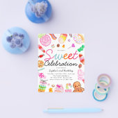 Goedkope Sweet Celebration Kinder Candyland Verjaa Flyer (Enkel)