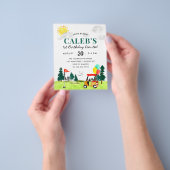 Goedkope Swing By Fore Een Par-t-shirt Kinder golf Flyer (Hand)