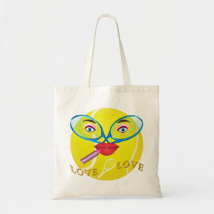 Goedkope Tennis-cadeaus voor haar Tennis-Canvas ta Tote Bag
