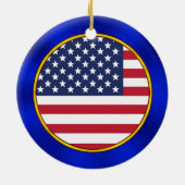 Goedkope Trump maakt kerst weer geweldig Keramisch Ornament (Achterkant)