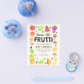 Goedkope TWO-tti Frutti Zomer Fruit 2e Verjaardag Flyer (Enkel)