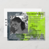 Goedkope Uitnodigingen voor afstuderen Custom (Voorkant / Achterkant)